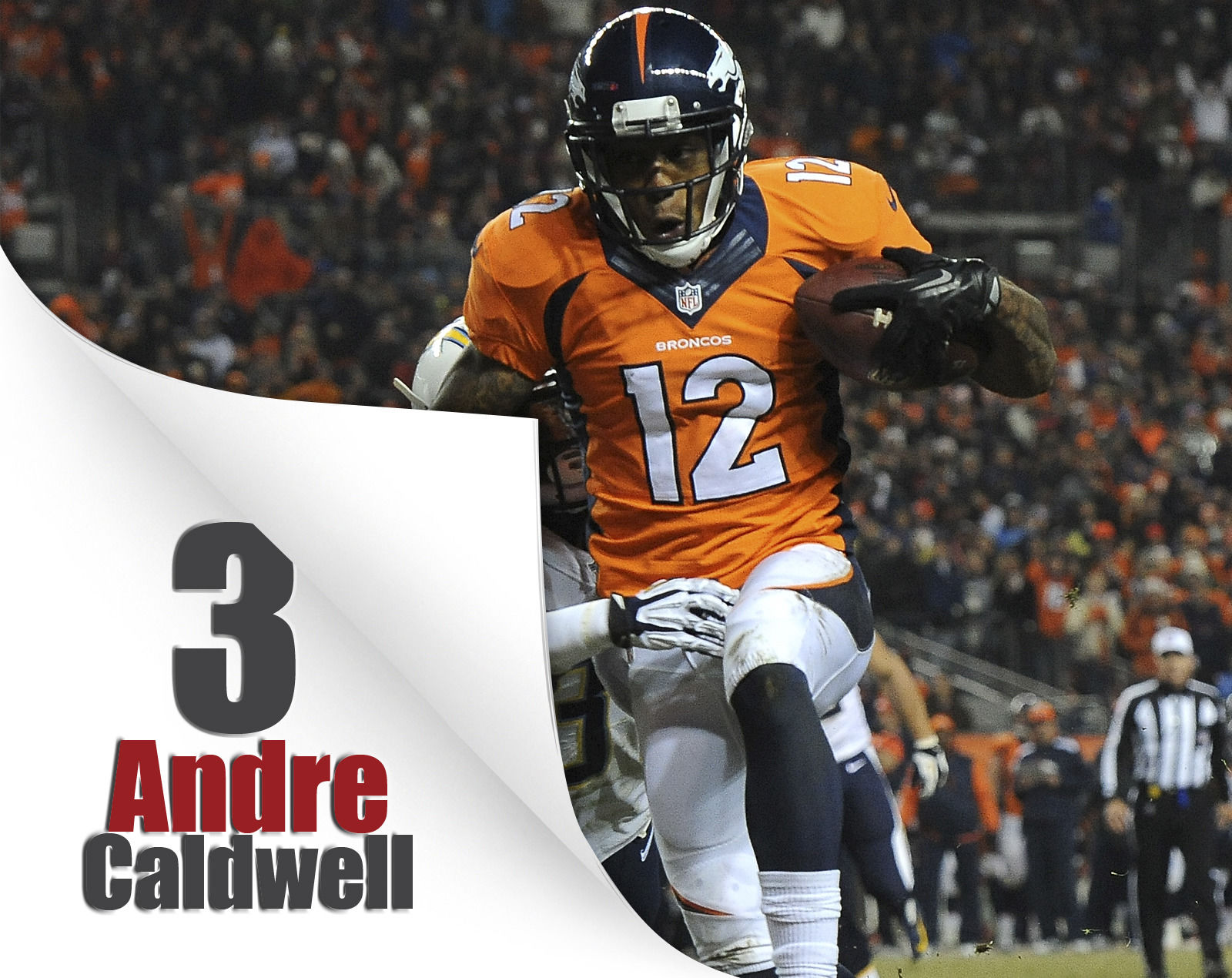 Touchdown catches by Peyton Manning's receivers